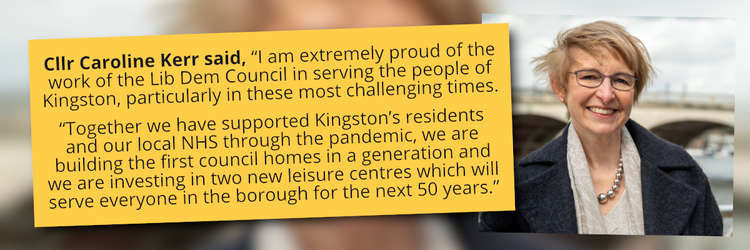 Council Leader Caroline Kerr and her resignation statement