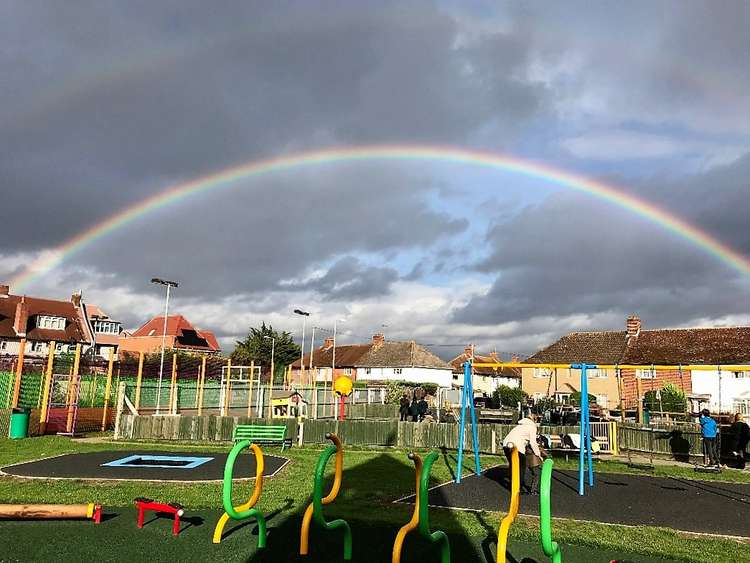 The cosy family home is near the YMCA Dickerage sports club where Declan Rice trained