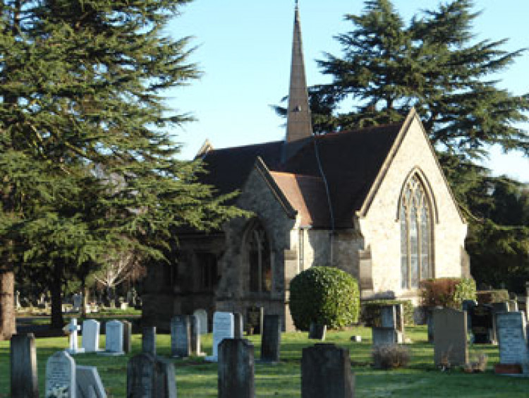 Teddington Cemetery declared a crime scene. (Photo: Richmond Council)