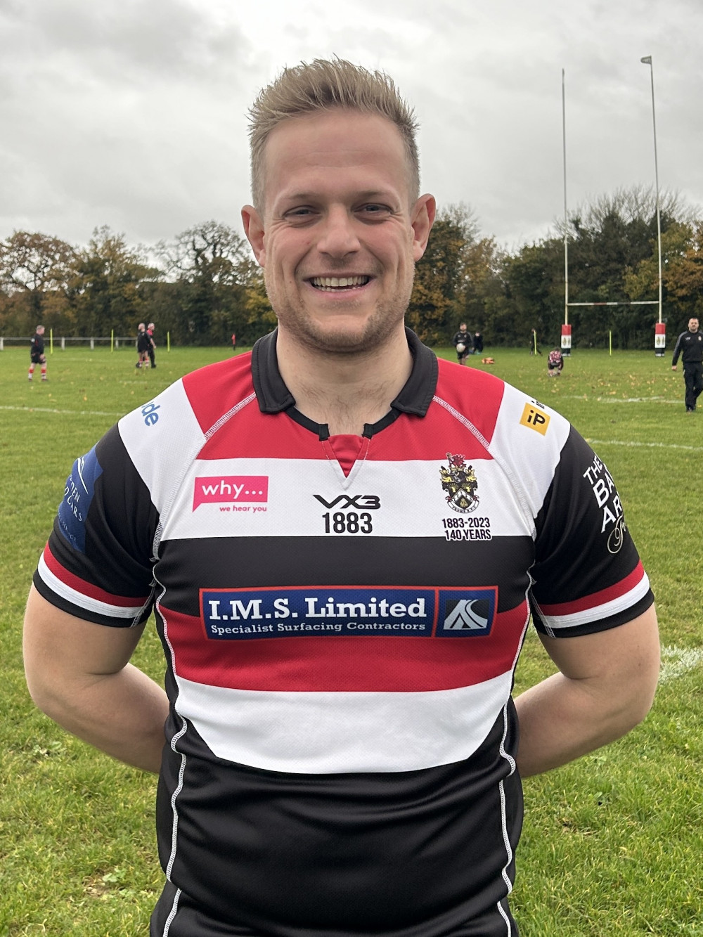 Frome RFC  Player of the Match, sponsored by I.M.S. limited went to Centre Ali Frost