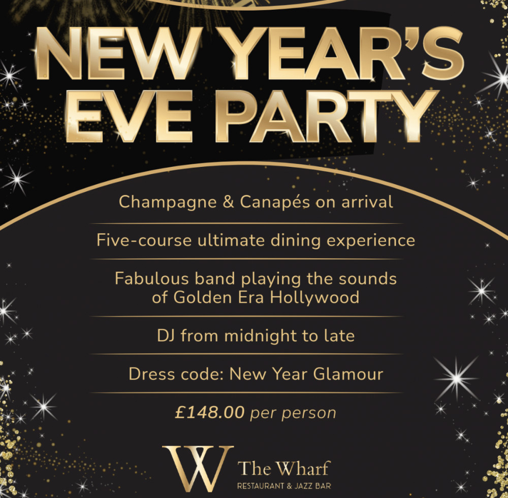 The Wharf is hosting a New Years Eve Party. (Photo Credit: The Wharf).