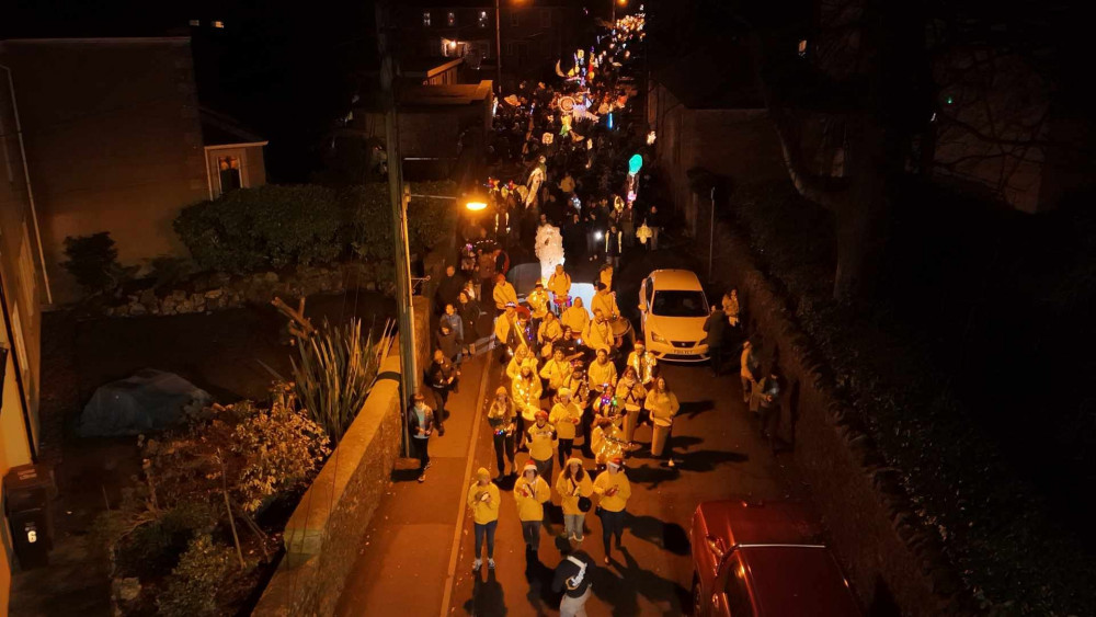 The Shepton Mallet Lantern Parade (Credit: The Shepton Mallet Lantern Parade) 