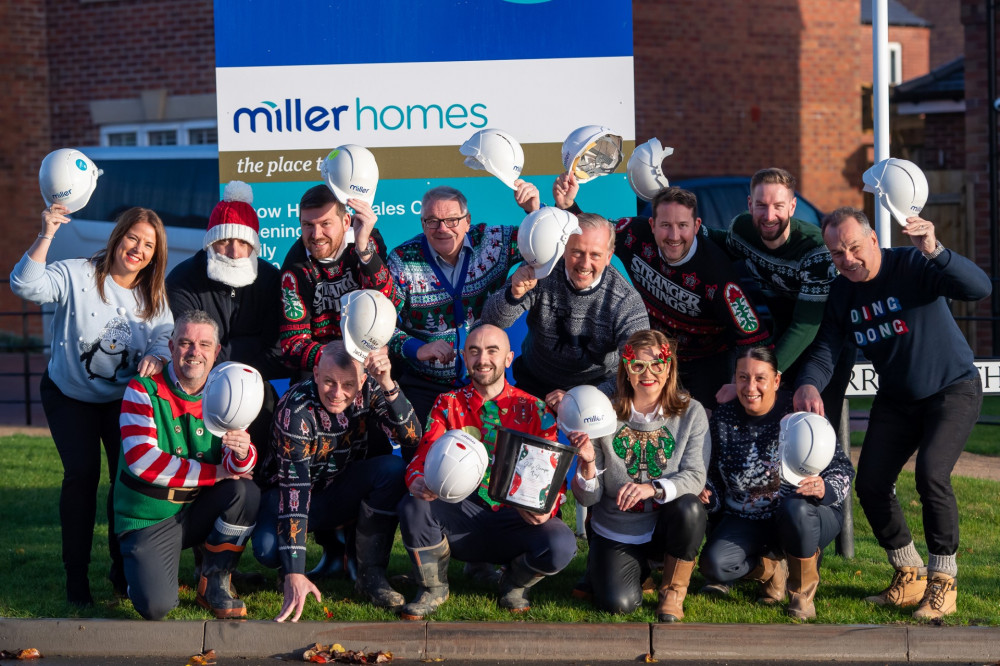 Miller Homes is raising money for Birmingham Children’s Hospital (image supplied)