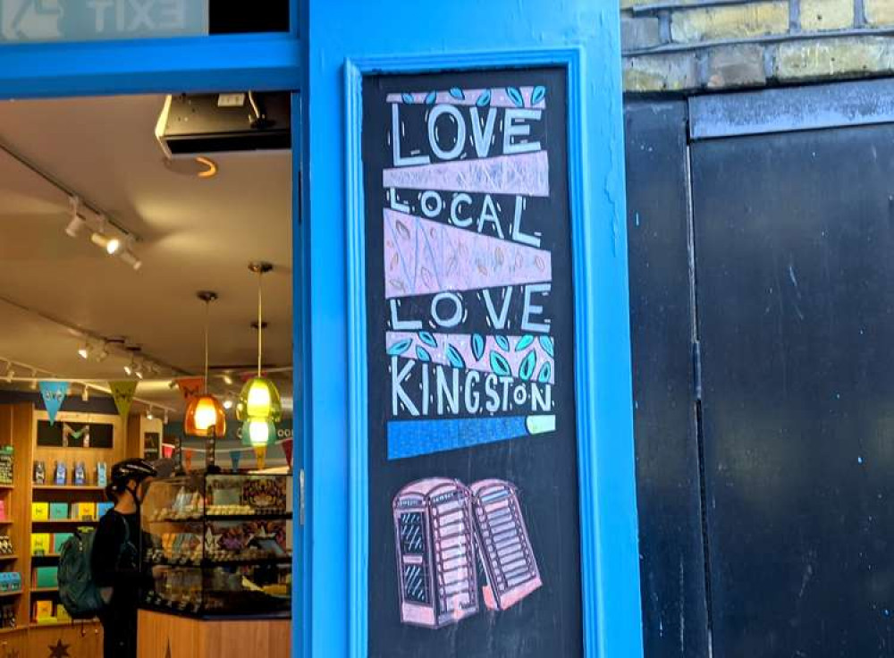 We Love this Kingston sign outside Montezumas (Image: Ellie Brown)