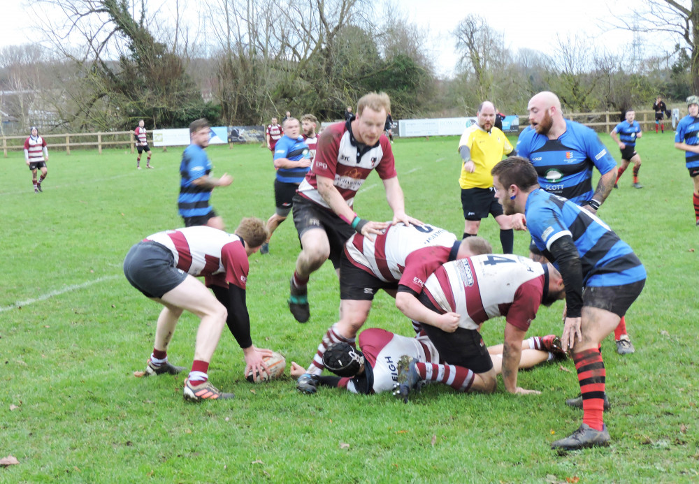 Hadleigh Rams in action (Picture: Neil Farrow) 