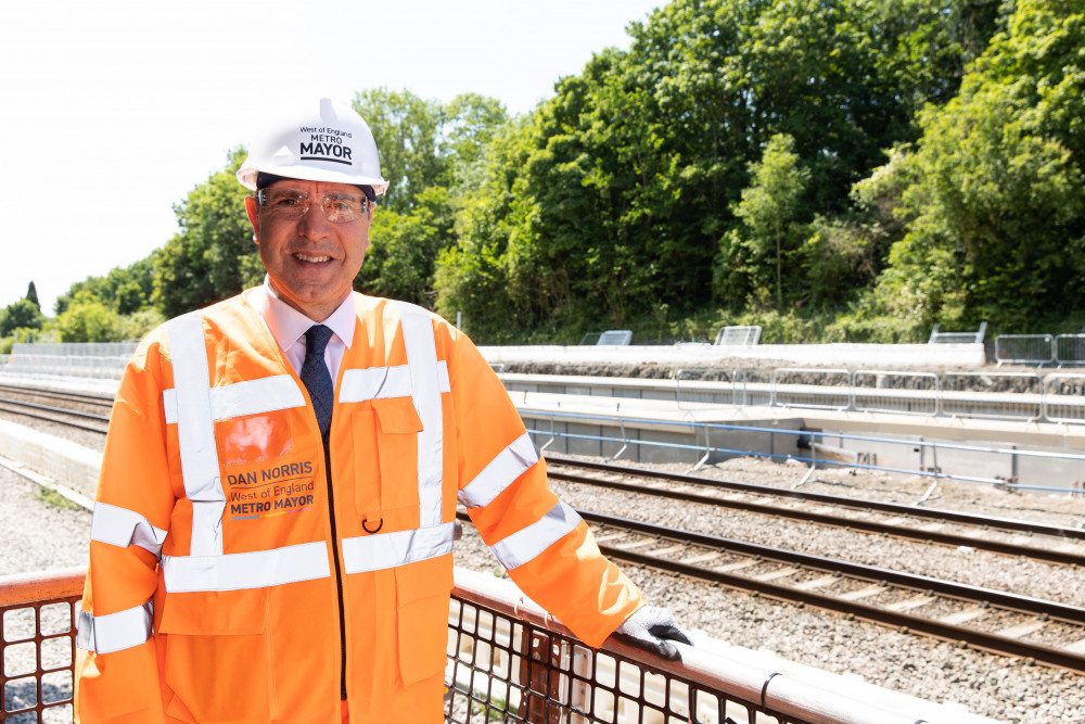 The Mayor visited the workings in the summer