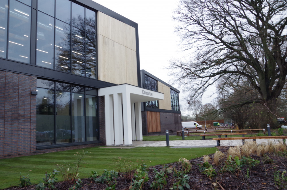 The new Castle Farm Leisure Centre will open on Thursday 21 December (image by James Smith)