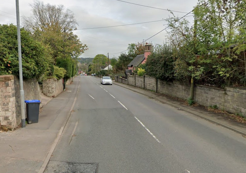 Police were called to Draycott Road, Tean, just before 8.30pm on Sunday 17 December (Google).