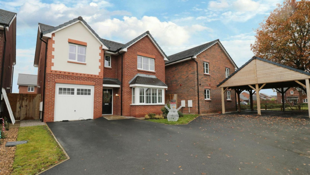 Overlooking fields to the front, this stunning home has four bedrooms. (Photos: Stephenson Browne)  