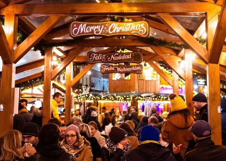 Visitors at Kingston Christmas Market, billed a one of the best in London (Image: Kingston Christmas Market)
