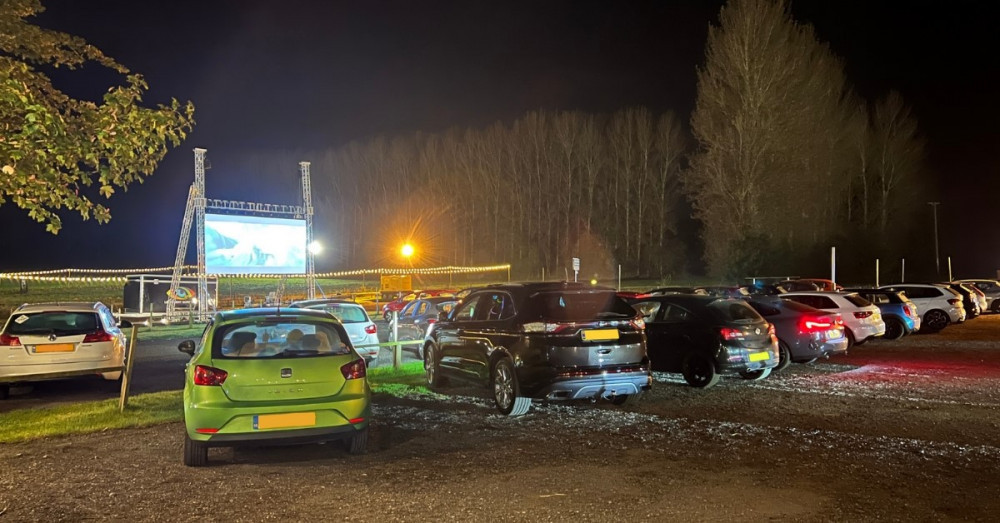 The drive-in cinema at Hatton Country World will have showings at 6.30pm and 9pm (image supplied)