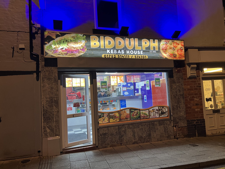 Biddulph Pizza and Kebab is based on High Street, Biddulph, and has thousands of five star reviews (Nub News).