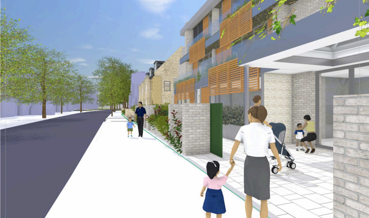 CGI outside the nursery. (Photo: Richmond Council)