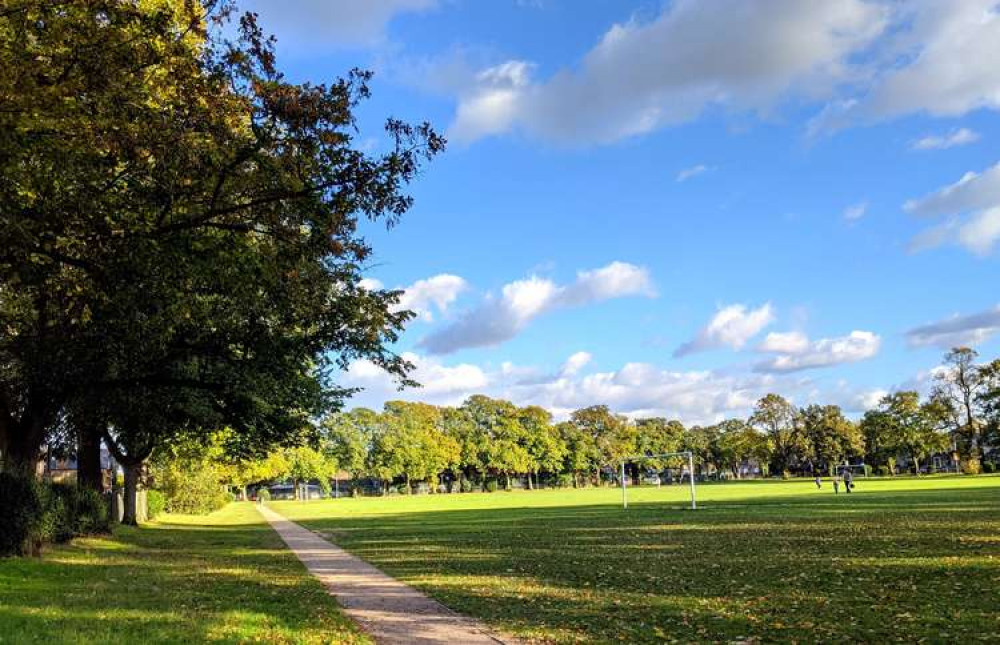 Kingston's Fairfield recreation ground on a sunny day (Image: Ellie Brown)