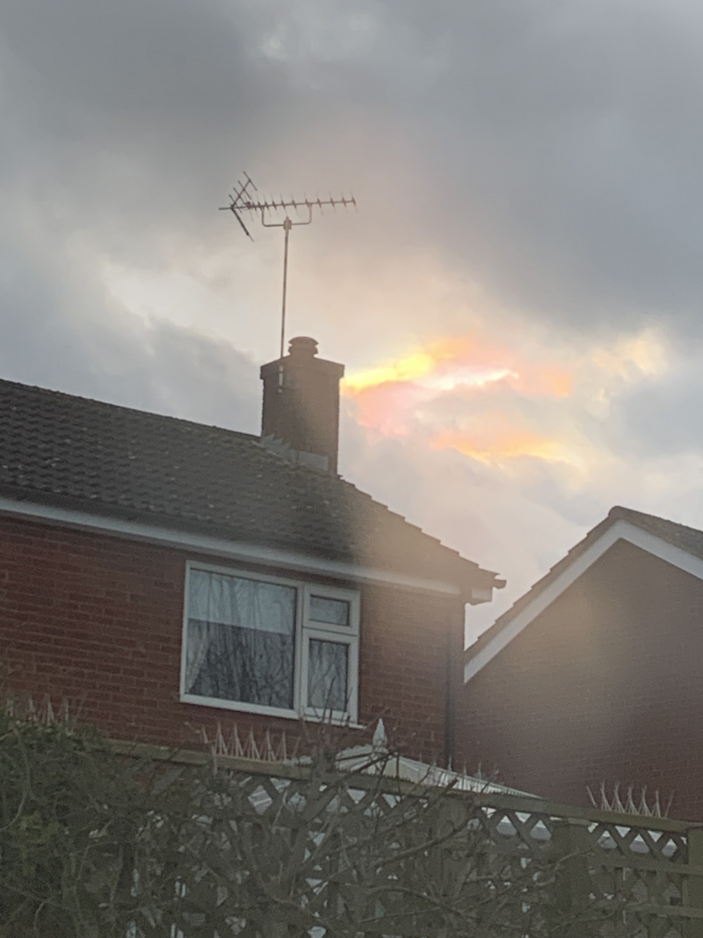 Clouds seen looking south. Image credit: Glyn Birch.