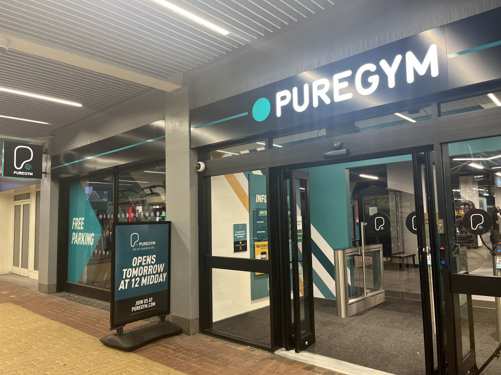 PureGym on Adam’s Walk opens tomorrow. (Photo: Emily Dalton)