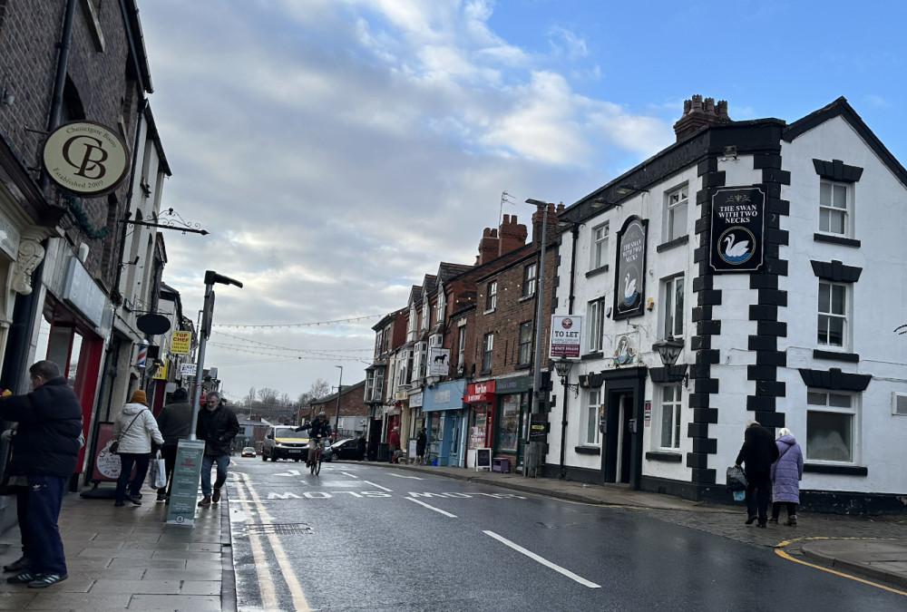 Chestergate in Macclesfield. (Image - Macclesfield Nub News) 