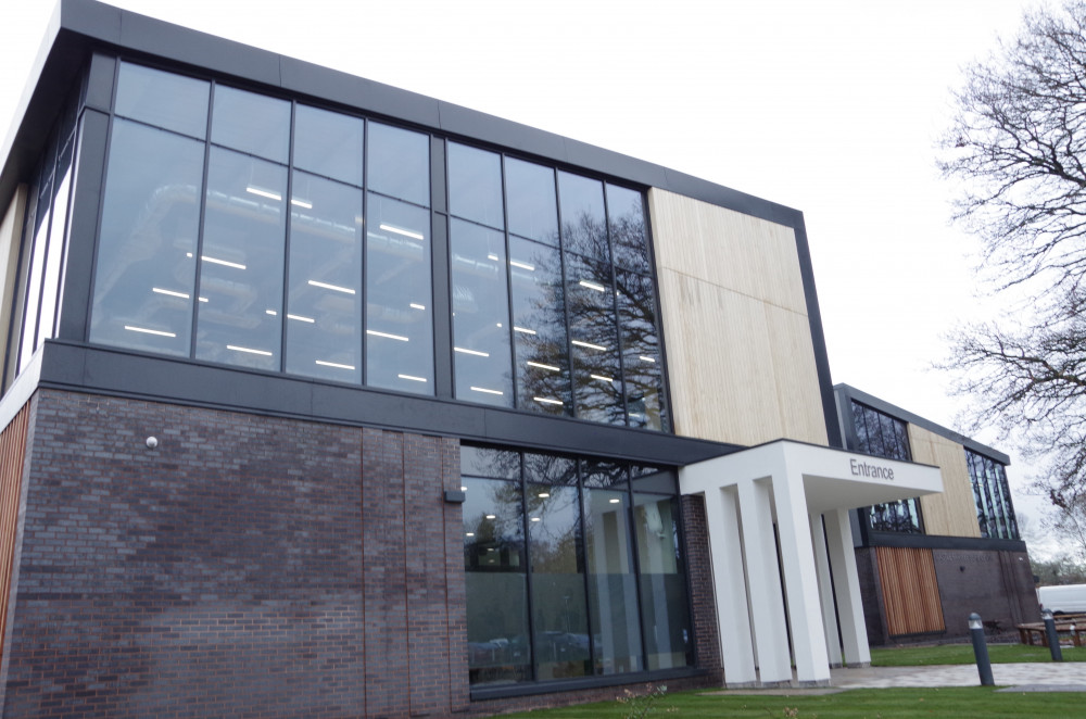 The new Castle Farm Leisure Centre opened on Thursday 21 December (image by James Smith)