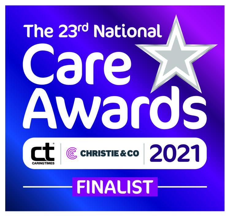 Coombe is a finalist in the 23rd National Care Awards which takes place on Friday (Image: National Care Awards)