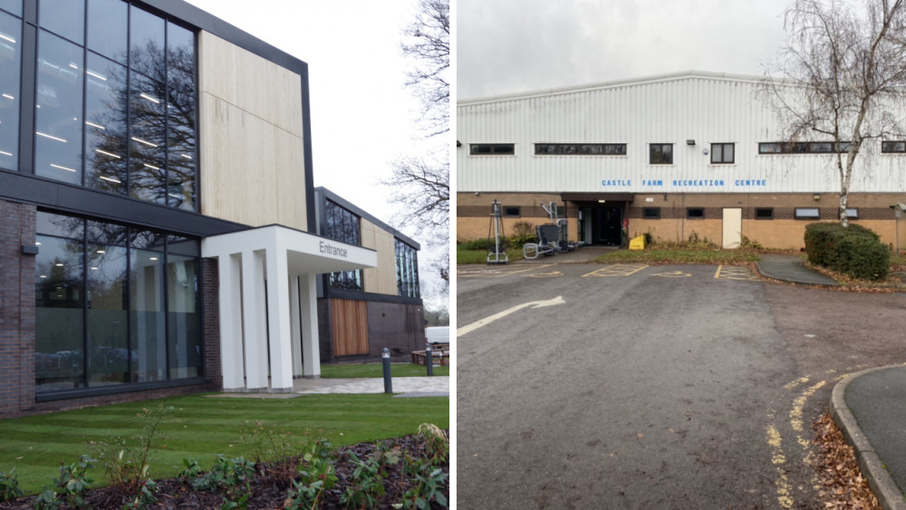 The new Castle Farm Leisure Centre opened on Thursday 21 December (images by James Smith)