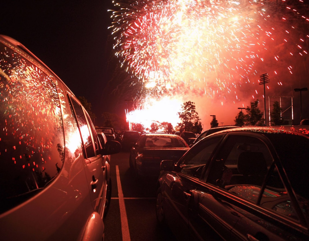 Take care with fireworks flying (Picture: LeaseCar/Shutterstock)