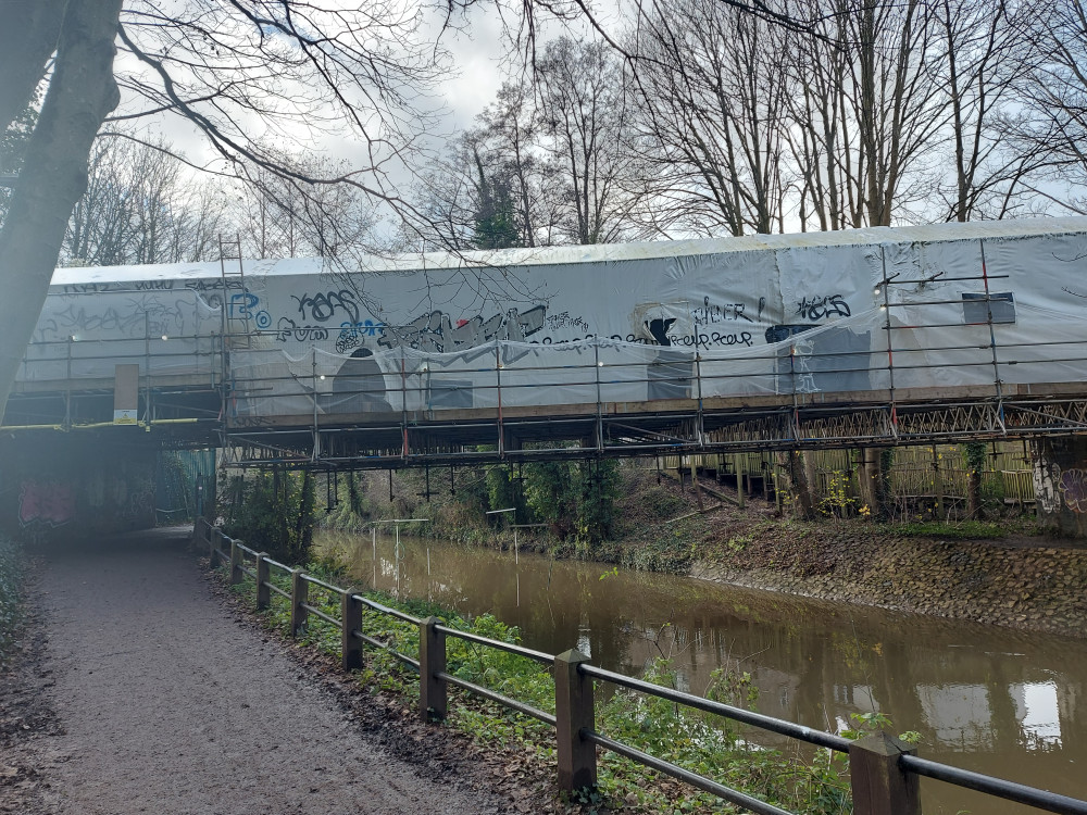 The bridge in Frome December 11 photo Nub News 