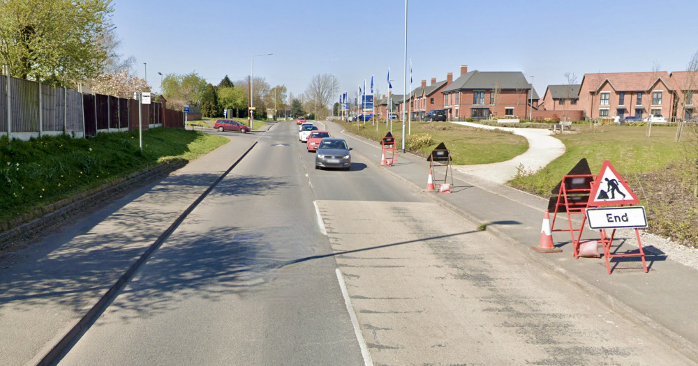 Smisby Road in Ashby will see delays and a road closure during January and February. Photo: Instantstreetview.com