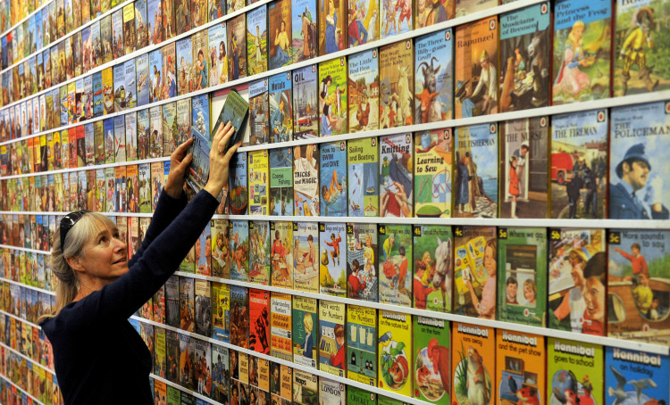 An impressive collection of Ladybird books and artworks