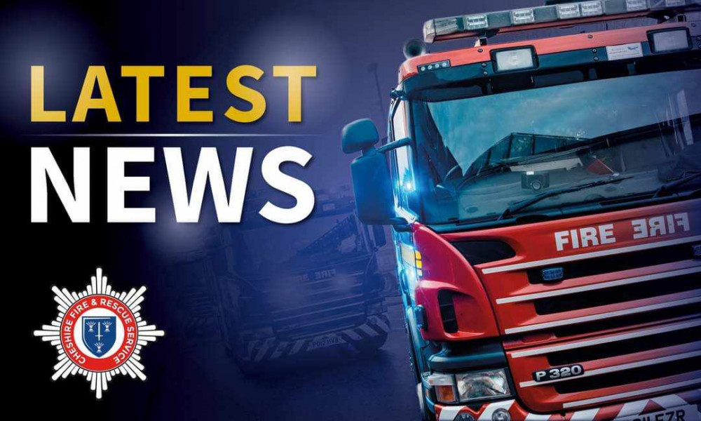 On Tuesday 2 January, Cheshire Fire and Rescue Service received reports of a 'well-developed' house blaze on Sable Road, Shavington (Cheshire Fire and Rescue Service).