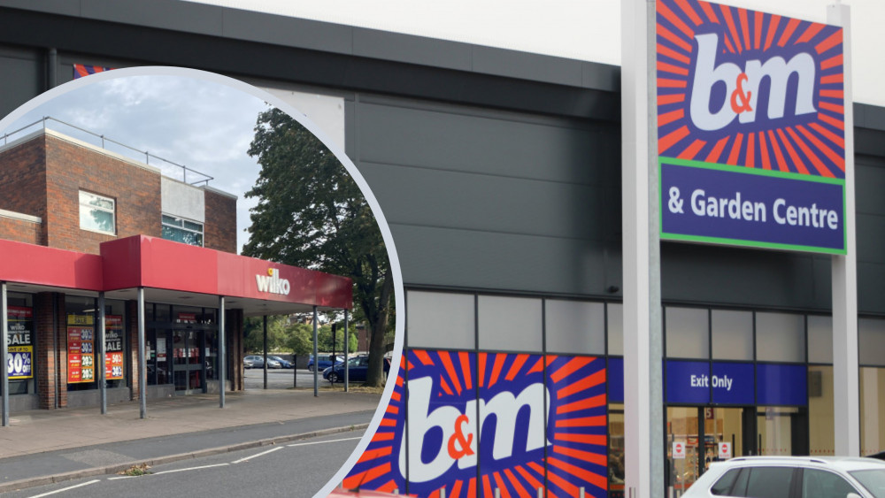 Could B&M be taking over the former Wilko store on Station Road (images by Alex Greensmith and James Smith - insert)