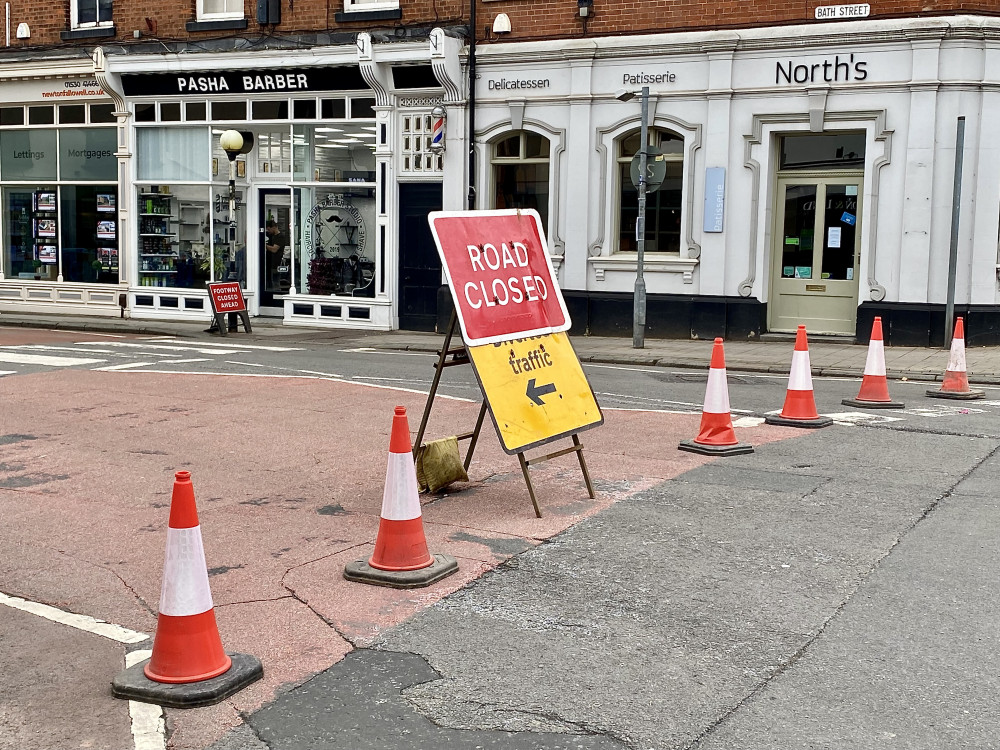 Bath Street has been closed to traffic on a number of occasions in recent years. Photo: Ashby Nub News