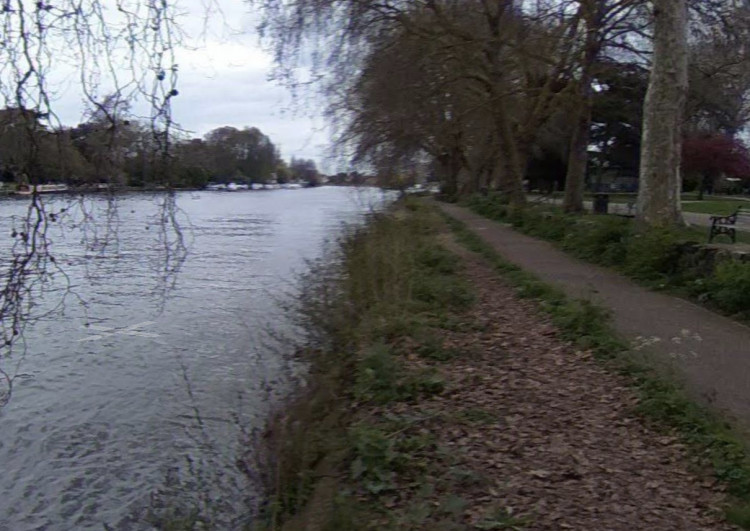 The River Thames at Kingston. (Photo Credit: Google Maps).