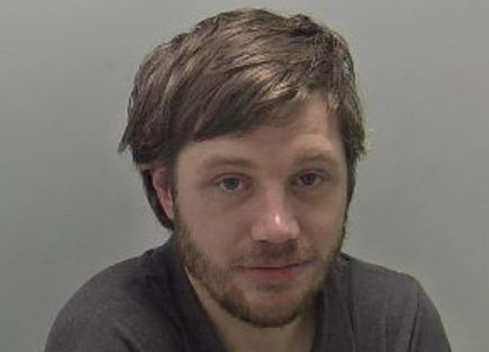 Daryl Connolly has been jailed for 32 weeks (image via Warwickshire Police)