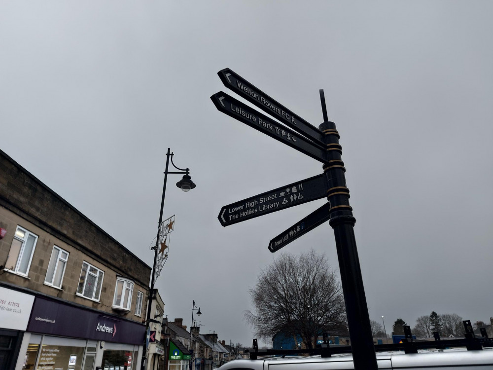 Midsomer Norton High Street January 6 : Photo Midsomer Norton Nub News 