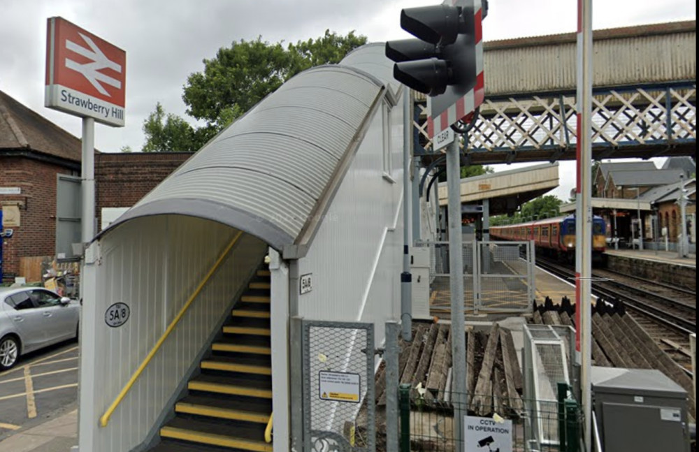 Murder investiagation launched after man dies as Strawberry Hill Station. (Photo Credit: Google Maps). 