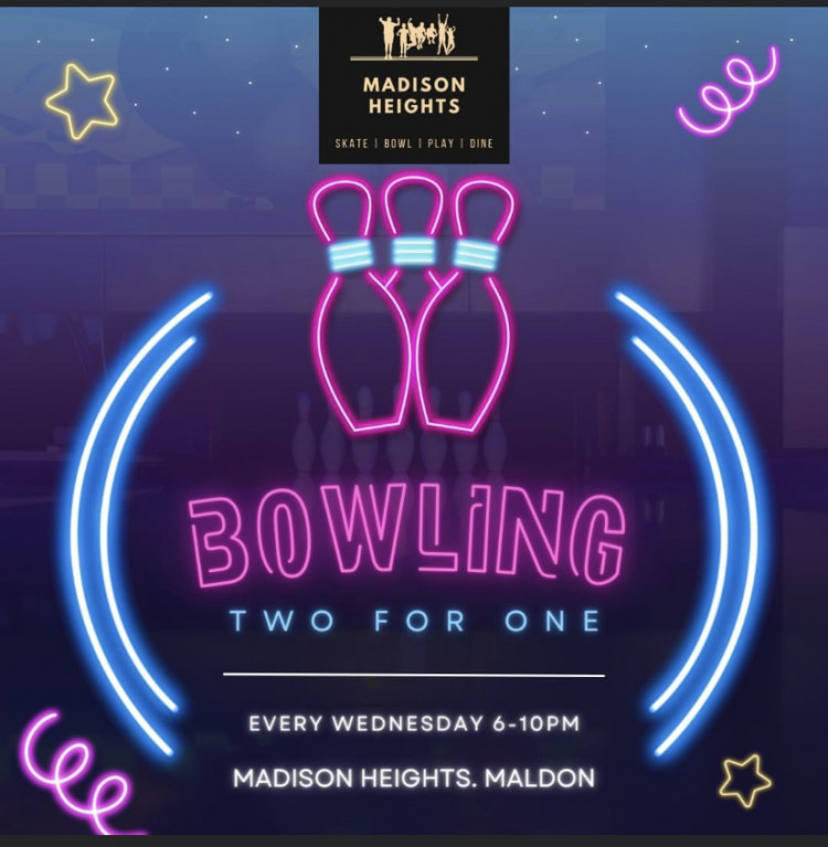 Wednesday 2 For 1 Bowing @ Madison Heights 