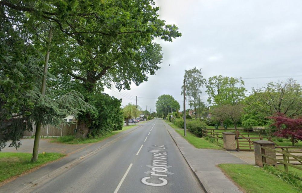 The incident was on Cromwell Lane in Burton Green (image via google.maps)