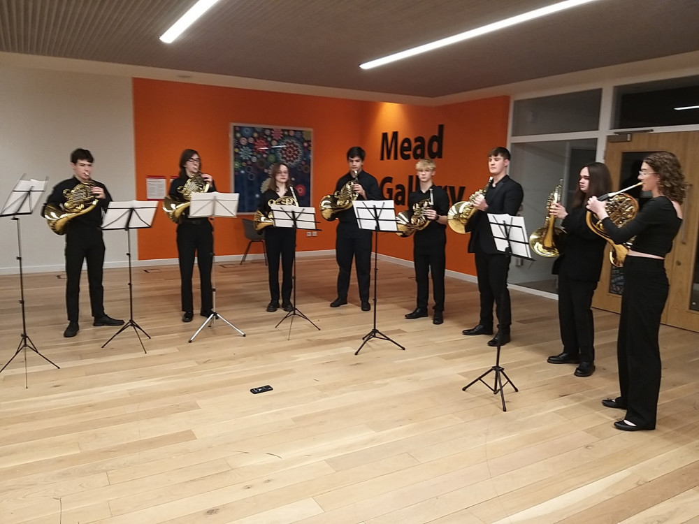 Clive Peacock gives his take on the National Youth Orchestra at Warwick Arts Centre (image by Clive Peacock)