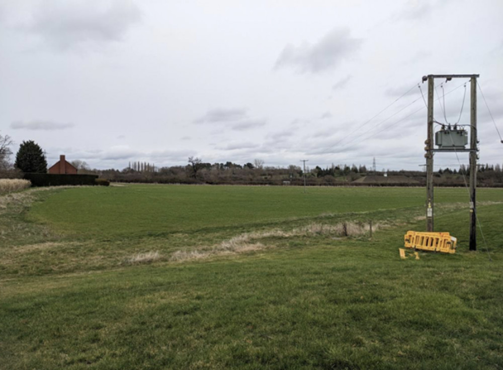 Plans to open a dog walking field at Squab Hall Farm have twice been turned down (image via planning application)