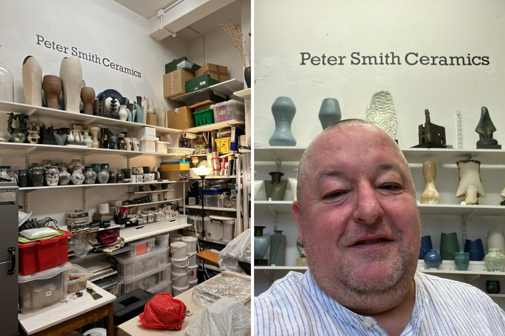 Peter Smith Ceramics can be found at Reedlees Studio, Isleworth