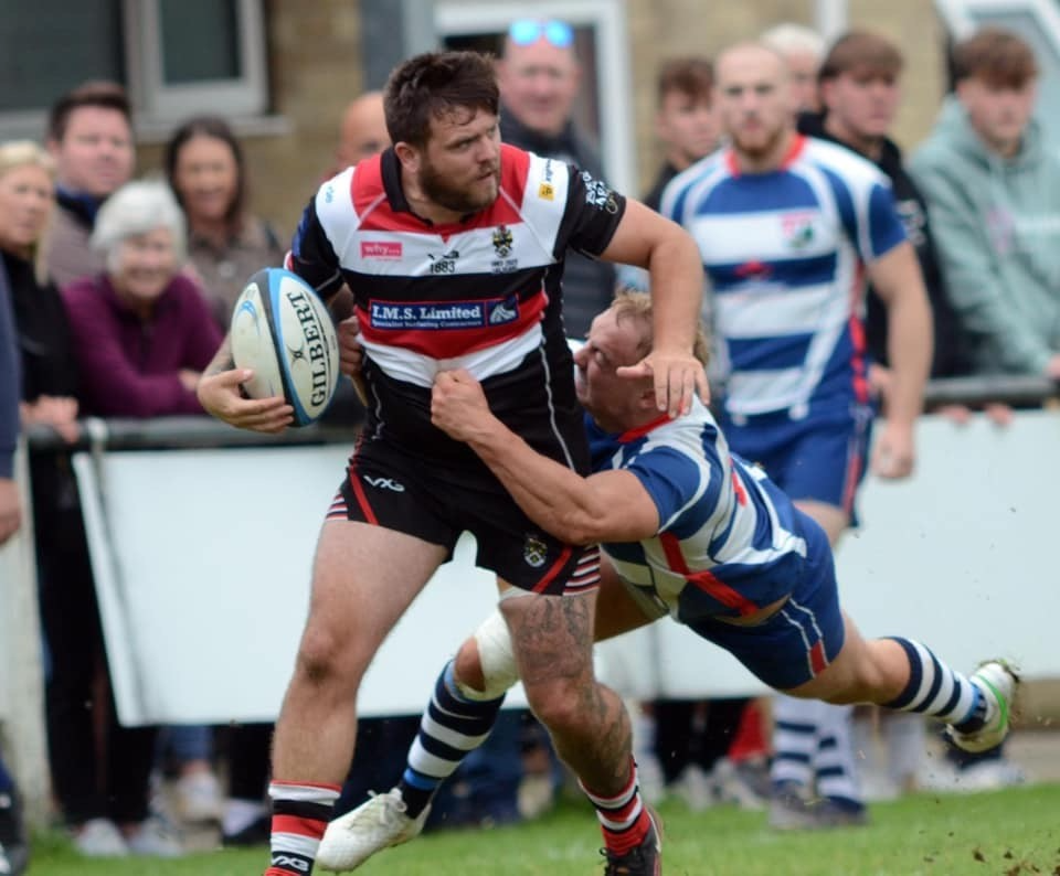  Frome RFC first team tackle Avonvale RFC (image Mark Sangster) 