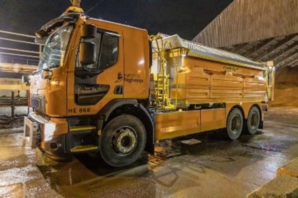  National Highways has 443 Romaquip-Volvo gritting vehicles (image National Highways)