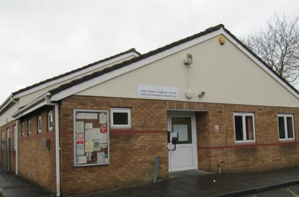 The Community Centre at Brockhill Way in Penarth. 