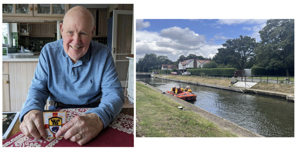 RNLI veteran and Teddington lifeboat crew. (Photo: Supplied)