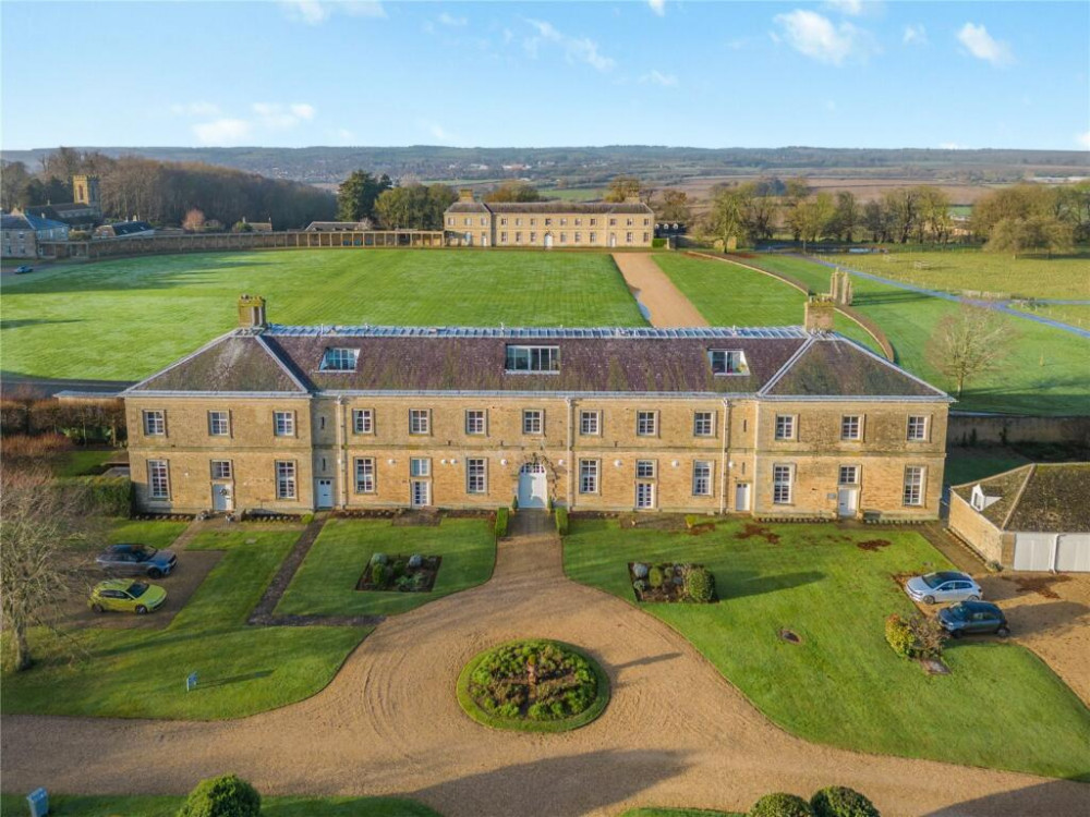 The property is located at The Stables in Burley On The Hill. Image credit: Savills.