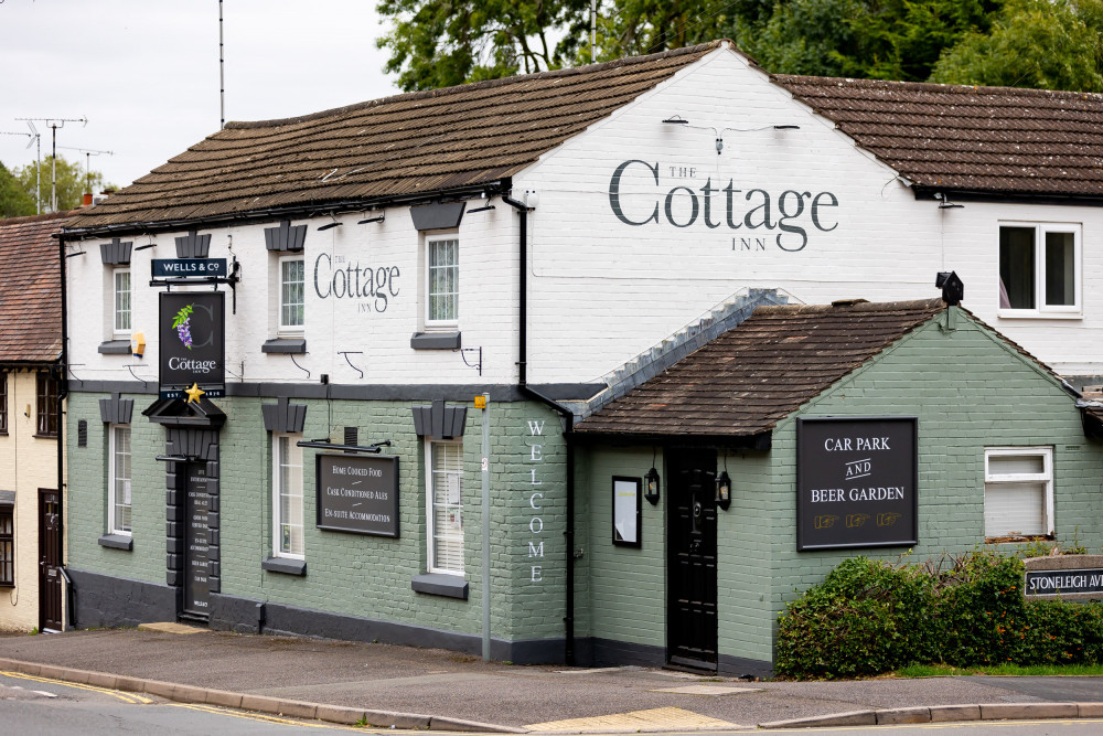 The Cottage Inn is now open again - and now has a new food menu! (image via Wells & Co)