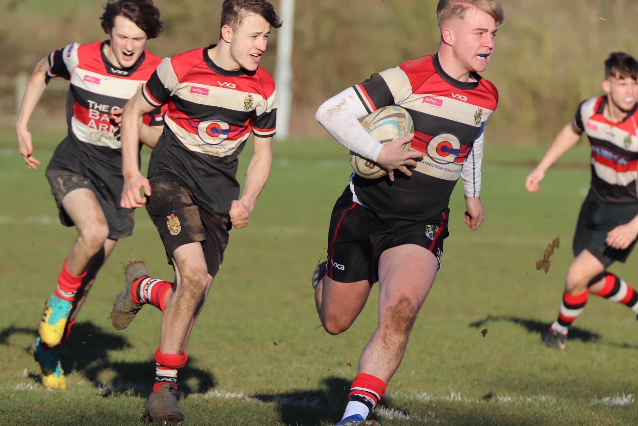 Frome RFC Academy were back in Dorset & Wilts North league action, image Katie White
