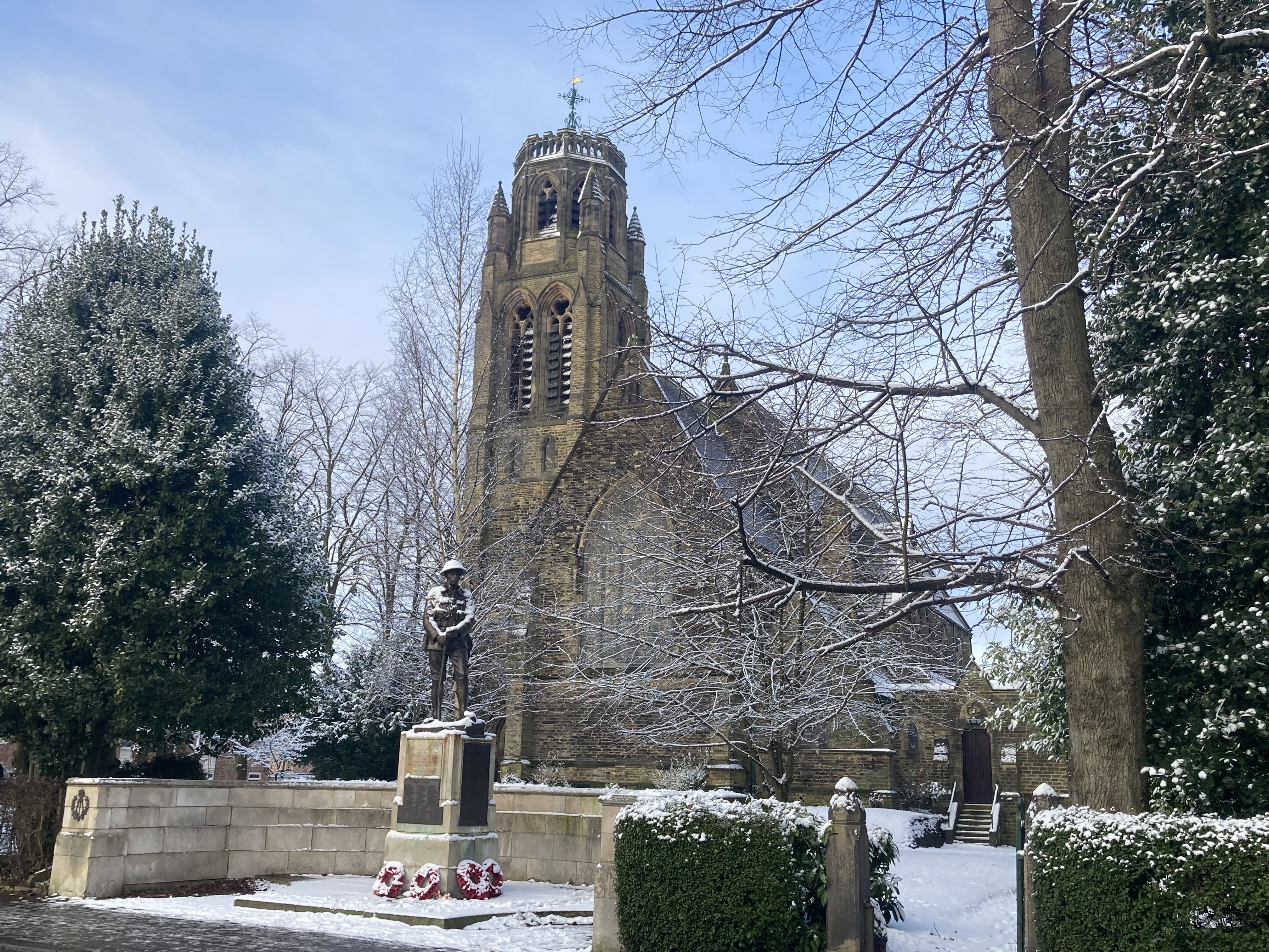 Heaton Chapel in the snow (Image - Alasdair Perry)