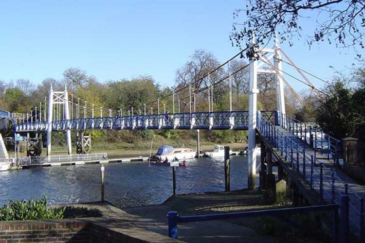 Teddington Lock works. (Photo: Richmond Council)