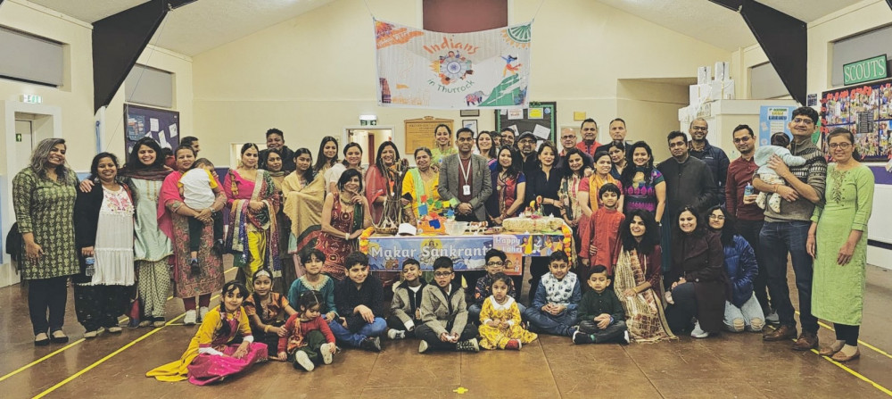 Cllr Srikanth Panjala enjoyed taking part in community celebrations.